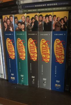 New Seinfeld dvd seasons 1, 2, 3, 6, 7