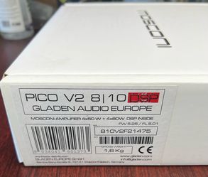 Mosconi Pico V2 8/10 DSP amplifier
