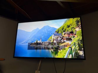 55” LG TV not smart tv