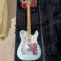 Blue Fender Telecaster Made In Mexico