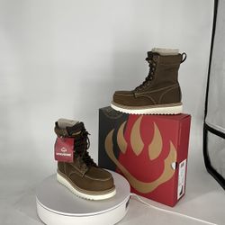 WOLVERINE MEN'S LOADER 8" STEEL-TOE WEDGE BOOT‼️20% OFF SELECT STYLES‼️LISTING PRICE IS SALE PRICE AND FIRM‼️