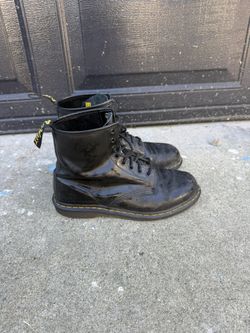 Doc Marten leather boots