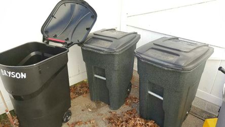 Garbage cans