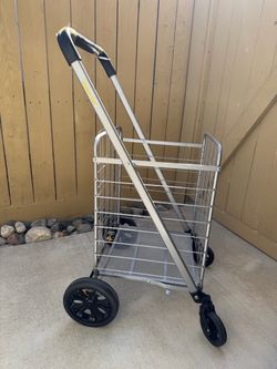 Folding Shopping /Utility  Cart with Wheels