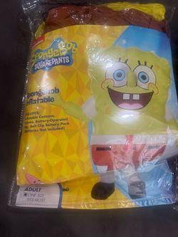 SpongeBob adult inflatable costume