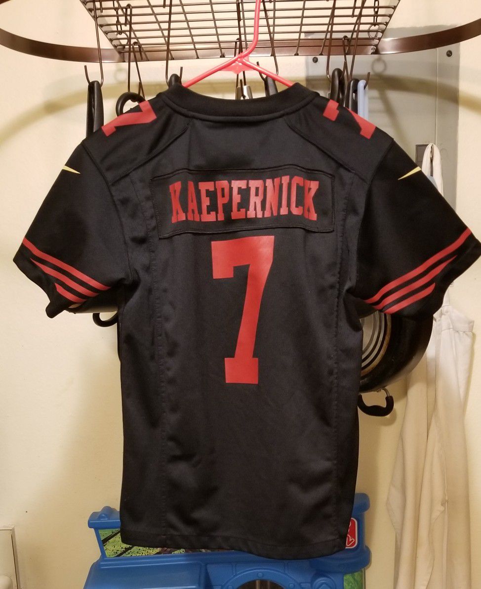 Vintage NFL san Francisco 49ers Colin Kaepernick#7 NIKE Jersey Size Youth Medium