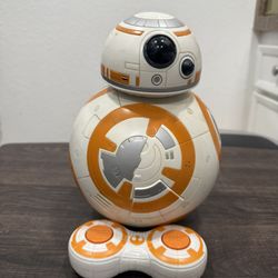 Disney Store Star Wars 9" Interactive BB-8 Droid Robot Toy