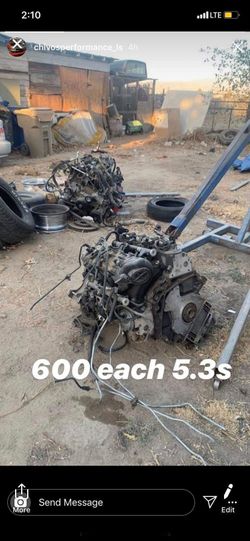 Engine. 5.3 chevy for sale. 120.000 miles. 1300. Mejor oferta Hablo español