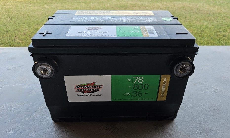 Car Battery Size 78