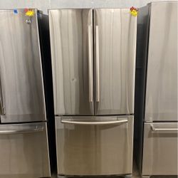 Samsung Refrigerator French Door Stainless Steel 