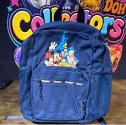 Disneyland Mickey & Friends Blue Backpack