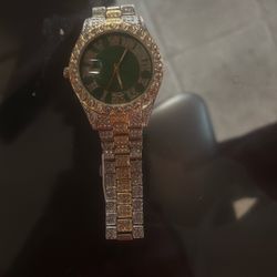 Iced Out Hip Hop Watch