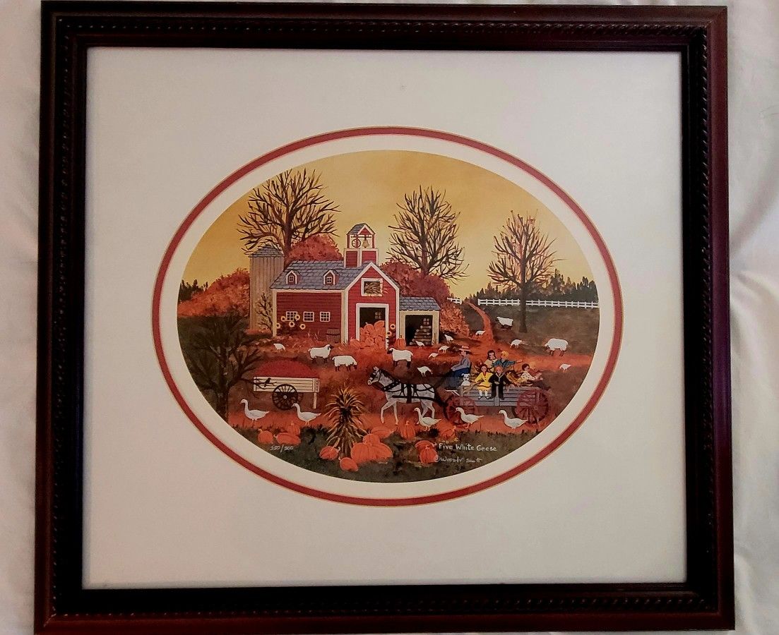 Jane Wooster Scott signed and numbered print