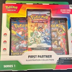 Pokemon First Partner Illustration Collexrion Series 1