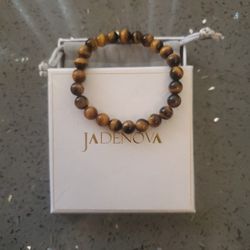 Jadenova Tiger's Eye Bracelet 