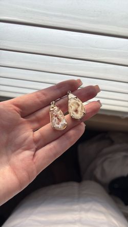 Geode Drop Earrings