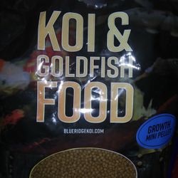 NEW KOI AND GOLDFISH FOOD MINI PELLETS