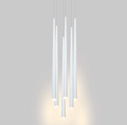 Cone Tube Nordic Hanging Lamp Stair 6 Light