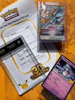Pokémon TCG Arceus VSTAR & Mewtwo 30th Celebration Cards