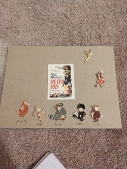 6 Peter Pan Disney Pins 