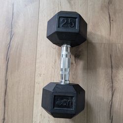 25 Lb Dumbbell
