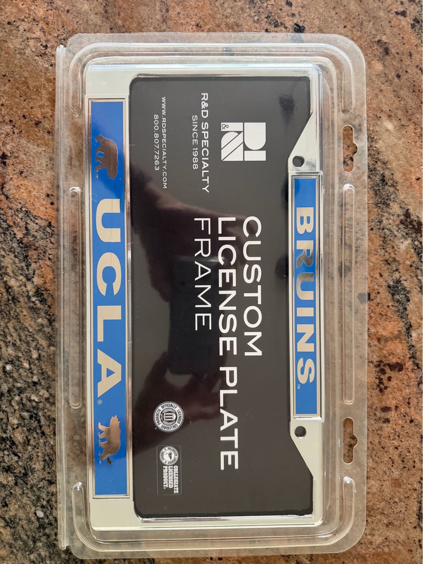 UCLA License Plate Frame