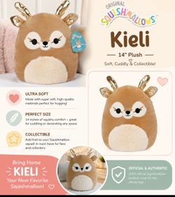 Squish mellow for sale KIELI 14 inch plush $25OBO