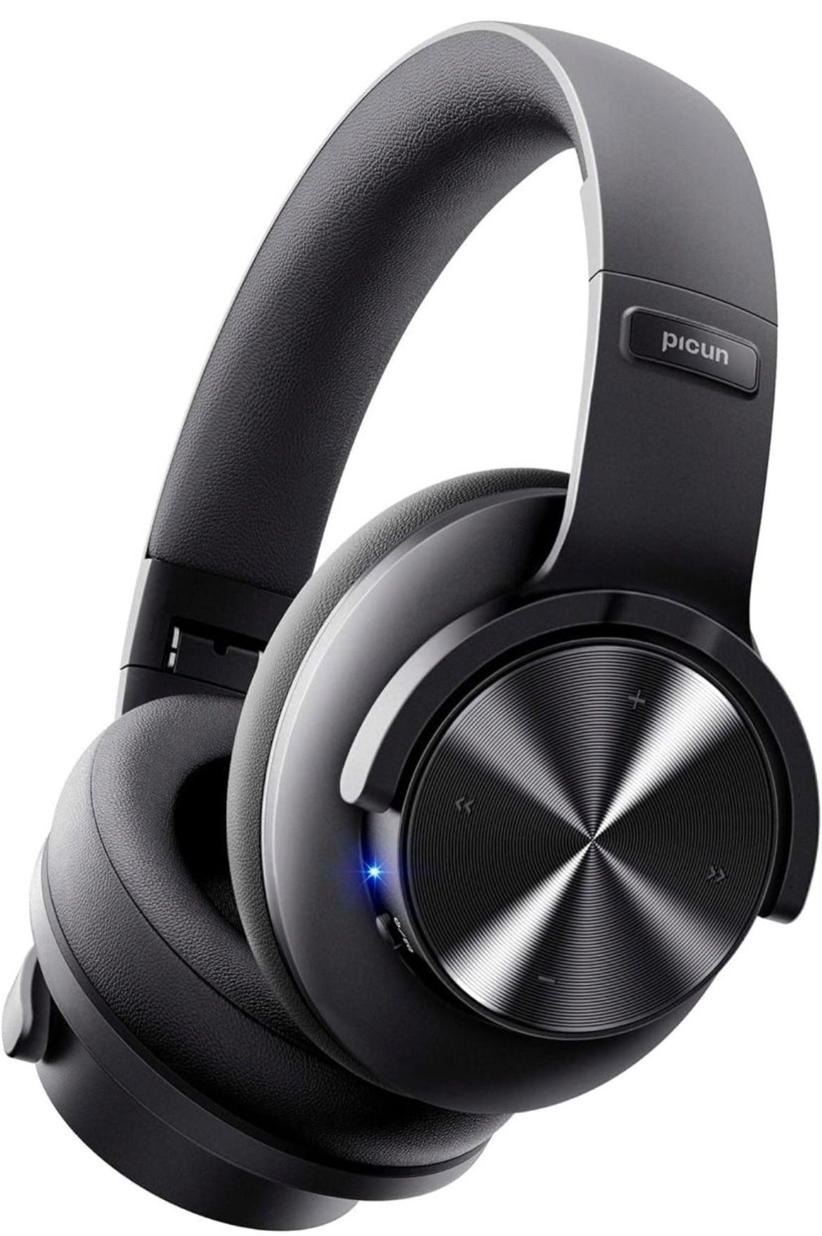 Picun B8 Bluetooth Headphones, 120H Playtime Headphones Wireless Bluetooth with 3 EQ Modes, Low Latency,