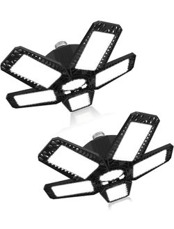 2 Pack LED Garage Light 160W