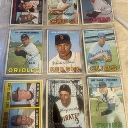 67 Topps Baseball Lot