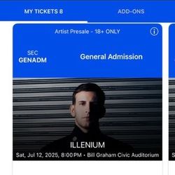 Illenium 7/12 at Bill Graham 