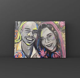 Personalized Couples Painting Thumbnail