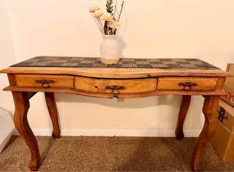 Rustic Knotty Pine Desk