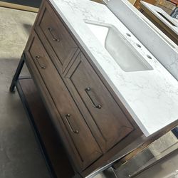 36 Inch Single Sink Bathroom Vanity 