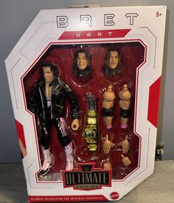 WWE Bret Hart Ultimate Edition Greatest Hits Mattel Wrestling Action Figure