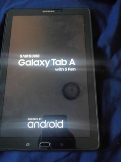 Samsung tab a with pen
