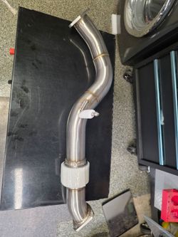 Civic type R 3" front pipe for FK8 and FL5/DE5