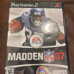 Ps2 Madden 07