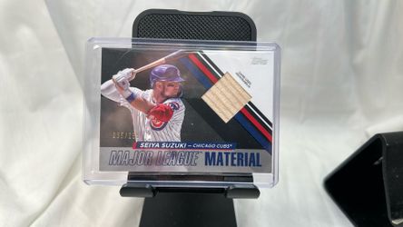 0939 Seiya Suzuki material baseball Card