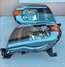 05-11 Toyota Tacoma LED DRL Headlights Luces Micas Calaveras Faros Faroles Focos Headlamps