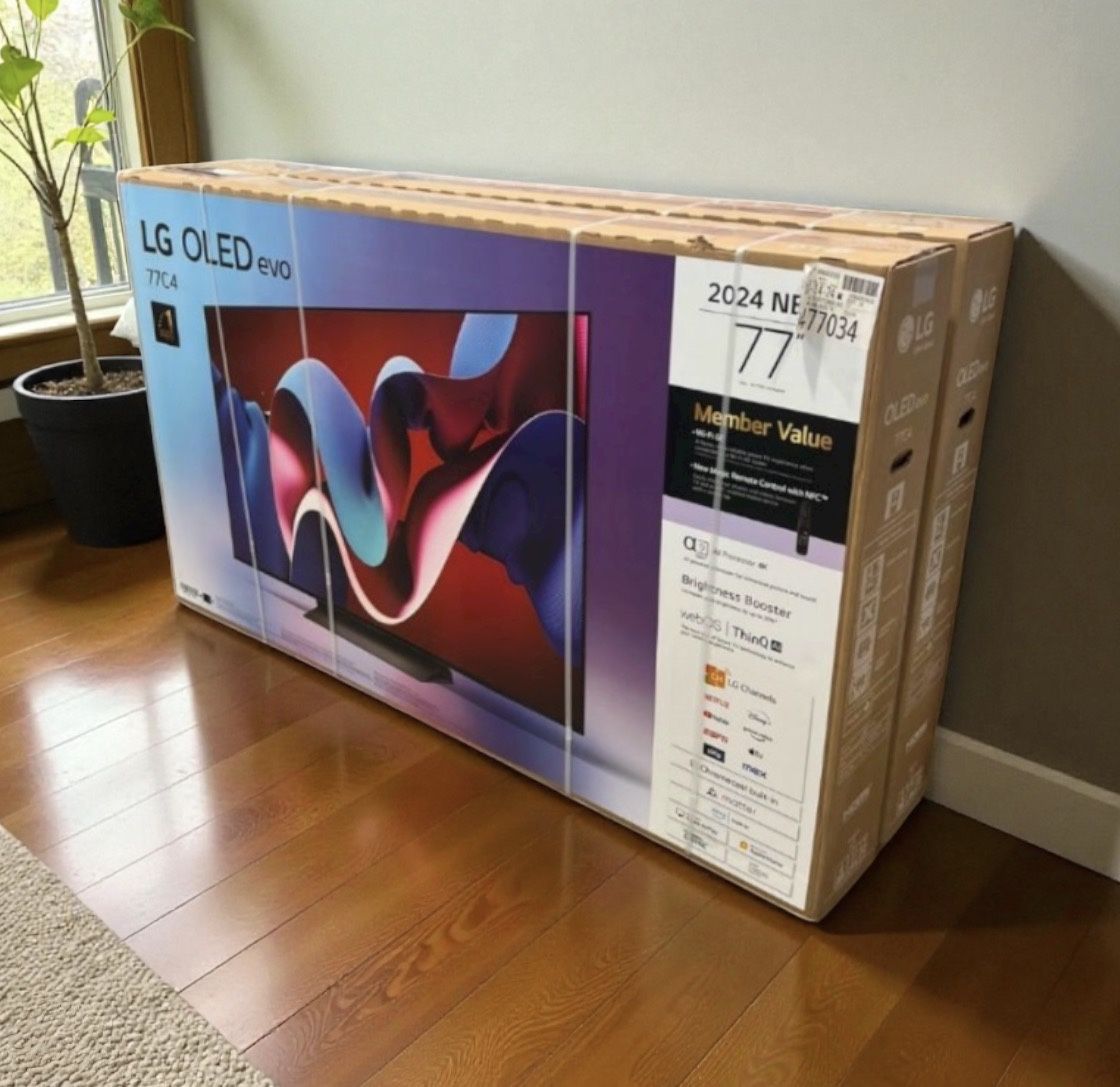 77 “ LG Smart 4K EVO OLED HDR TV