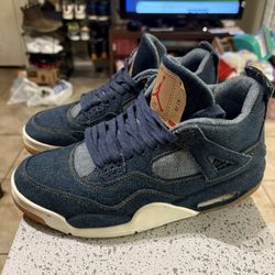 Jordan 4s retro Levi’s denim