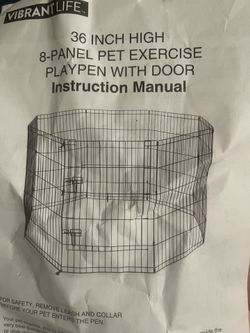 Pet play pen