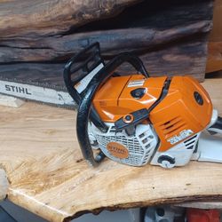 Stihl 500i Great Saw!! 