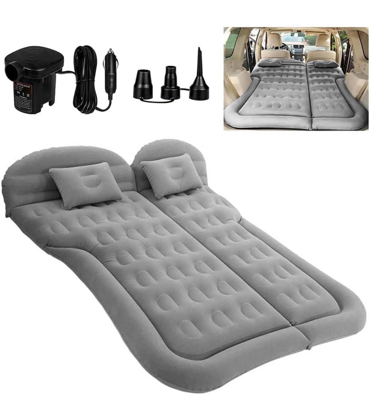 SAYGOGO SUV Air Mattress Camping Bed Cushion Pillow