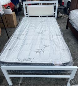 Twin Bed With Mattress