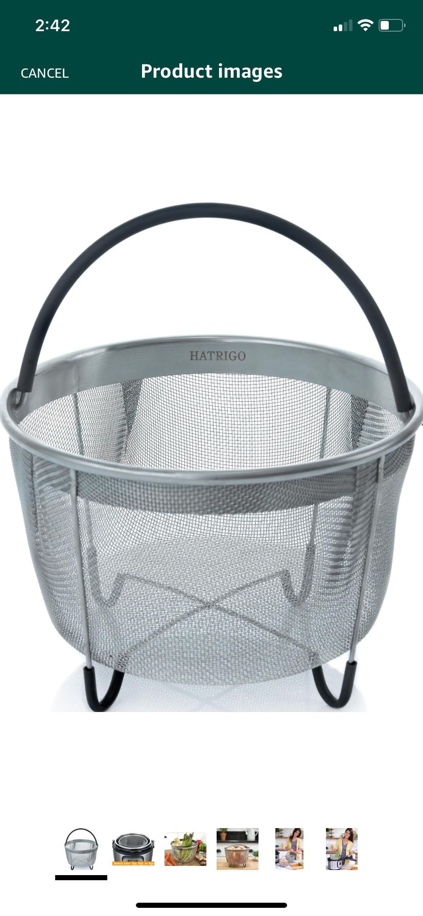 Hatrico Steamer Basket 8 Qt