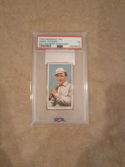 T206 Wagner (Bat On Right), PSA 5!