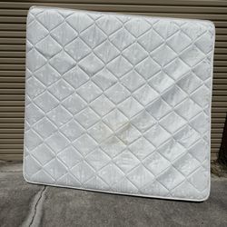 King Size SertaPedic Mattress And Two Box Springs
