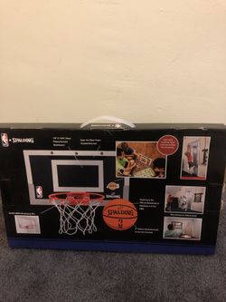 NBA Slam Jam Door Basketball Goal